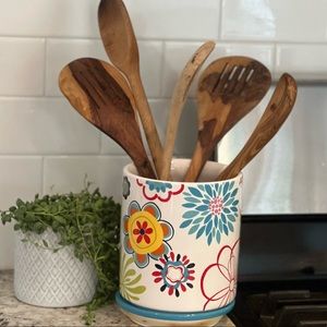 Decorative Kitchen Canister/Storage - Food, Tools, Utensils, Etc